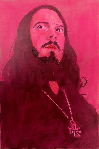 leader meese. acrylic on canvas. 80x120.
